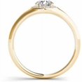 thumbnail image 3 of 1/2 Carat T.W. Diamond Single Halo 14kt Yellow Gold Engagement Ring, 3 of 5
