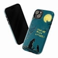 thumbnail image 3 of Mystical Cat and Crow Phone Case, Gothic Aesthetic iPhone Case with Full Moon and Quote, Protective Phone Cover for iPhone 16 15 14 13 12 11 Plus Pro Max Mini, 3 of 6