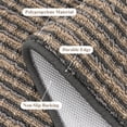 thumbnail image 5 of MeyJey Indoor Doormat 20"x32", Nonslip Entrance Door Mats, Dirt Trapper Washable Welcome Mat for Front Back Door and Entryway, Brown, 5 of 10
