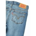 thumbnail image 2 of Levi's Girls' High Rise Straight Fit Jeans, Sizes 4-16, 2 of 2