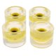 thumbnail image 1 of Ruedas de Skateboard DYNWAVEMX 4 Piezas 70 mm 78a PU iluminadas, 1 of 8