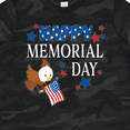 thumbnail image 4 of Inktastic Happy Memorial Day Eagle Boys or Girls Toddler T-Shirt, 4 of 5