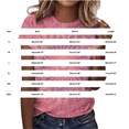 thumbnail image 3 of MEICHEN Women's T Shirts Short Sleeve Tees Sunflower Graphic Loose Summer Tops Daily Wear Blouse for Women, 3 of 4