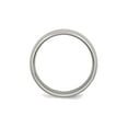 thumbnail image 5 of Gem & Harmony Mens Chisel Titanium 6mm Polished Wedding Band Ring for Men, 5 of 7
