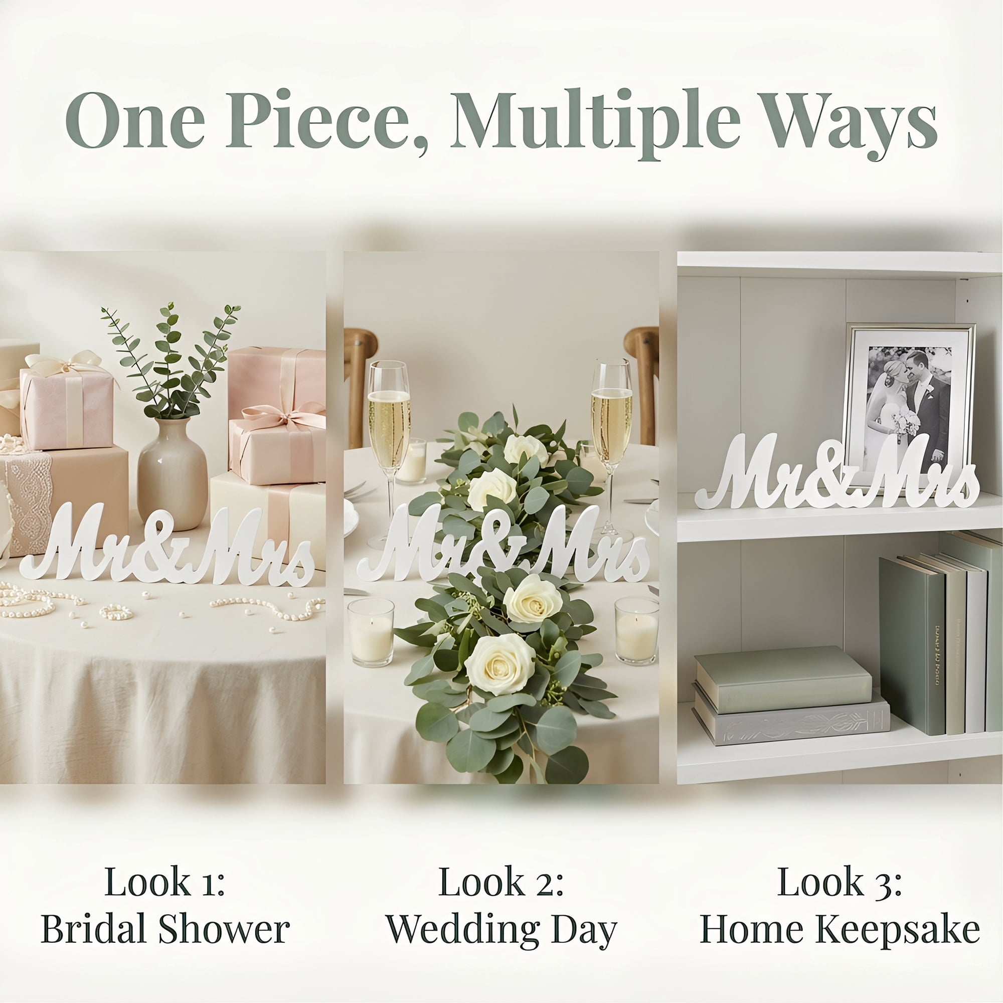 Unique Bargains Rustic Wooden Home Sign Wall Decor Lightweight Plaque White 11"x21" 1Pcs