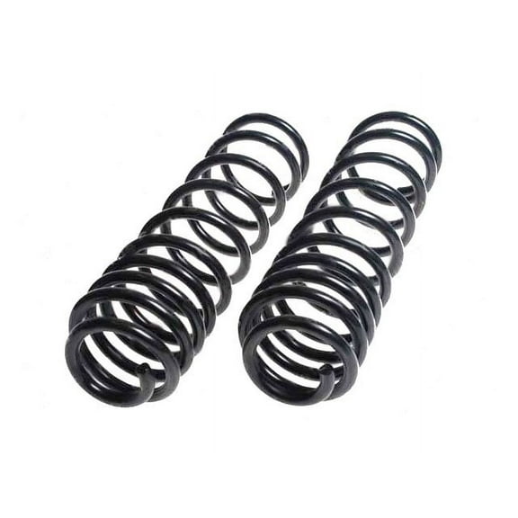 Front Coil Spring Set - Compatible with 1993 - 1998 Jeep Grand Cherokee RWD 1994 1995 1996 1997