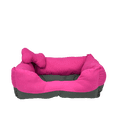 thumbnail image 1 of Cama Perro Chico Rosa/gris Material Suave Cómodo Fancy Pets Fancy Pets TX10219, 1 of 2