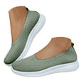 thumbnail image 3 of YLYL Women's Knitted Orthopedic Walking Shoes Non-Slip Round Toe Comfortable Breathable Soft Sole Slip-On Casual Shoes, 3 of 9