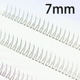 thumbnail image 1 of J Curl-pestañas postizas con forma de V, mechones de Manga suave, color negro, parte inferior Natural, Coreano, 1 of 5
