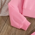 thumbnail image 5 of Baby Outfits Children Casual Comfortable Stylish Long Sleeved Sleepwear Set Baby Girl Clothes Pink, 5 of 7