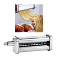 thumbnail image 4 of Accesorio para de Pasta para Batidoras de Pie, Accesorio de Cortador de Rodillo de Pasta de Acero Inoxidable para Hojas de Pasta, Espagu Cortador de Fettuccine Sunnimix accesorio para hacer pasta, 4 of 8
