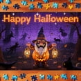 thumbnail image 2 of Ensemble de Casse-Tête à Thème Halloween Casse-Tête Éducatifs d'Halloween pour Cadeau pour Soirée Jeux en Famille (avec Numéro au Dos) Casse-Têtes Tapis de Yoga Plus Grand Panoramique Nature Europe 1000 Quinze 1870 Fées 3000, 2 of 4