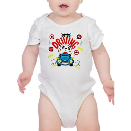 

Cute Driving Panda Bodysuit Infant -Image by Shutterstock Newborn