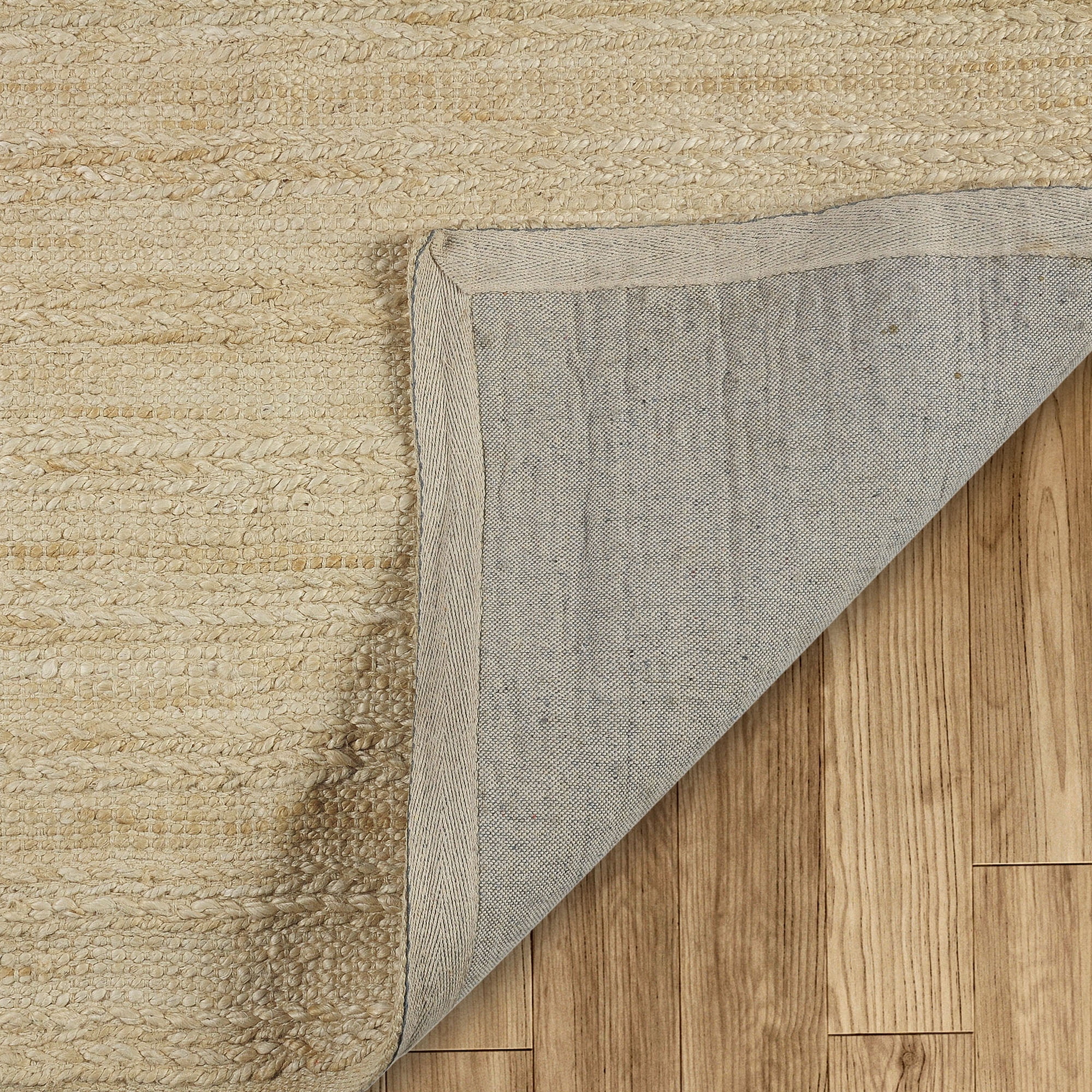 Ox Bay Newly Transitional Braided Light Jute Handmade Area Rug, 7'9" x 9'9"