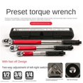 thumbnail image 2 of Torque Spanner High Precision Adjustable Preset Kg Torque Wrench Bike Car Tyre Set 3/8 Inch 19-110N, 2 of 5