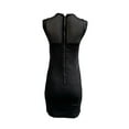 thumbnail image 2 of EIGHTH SIN Women's Sleeveless Sheer Insert Pencil Dress Small Black, 2 of 2