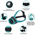 thumbnail image 6 of Pnellth Dog Muzzle Breathable Adjustable Pet Muzzle Anti-chewing Anti-biting Dog Muzzle, 6 of 9