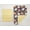 Yellow, variant on Fall Harvest Hand Towels (Set of 4) by Penny's Needful Things (Towel Color: White) (Pumpkins on Purple)