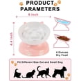 thumbnail image 2 of Y YHY 6-Inch Slow Feeder, Tilted Elevated Bowl for Dog and Cat, 2 of 5