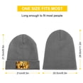 thumbnail image 2 of Goosebumps Beanie Men Slouchy Knit Skull Cap Warm Stocking Hats Guys Women Winter Beanie Hat Cuffed Plain Hat, 2 of 8