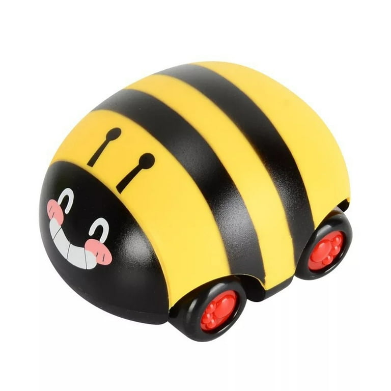 Big Ladybird Toy Cars Friction Powered Push Go and Pull Back Cars