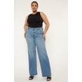 thumbnail image 3 of Kancan Plus High Rise Trouser Wide Leg Jeans, 3 of 9