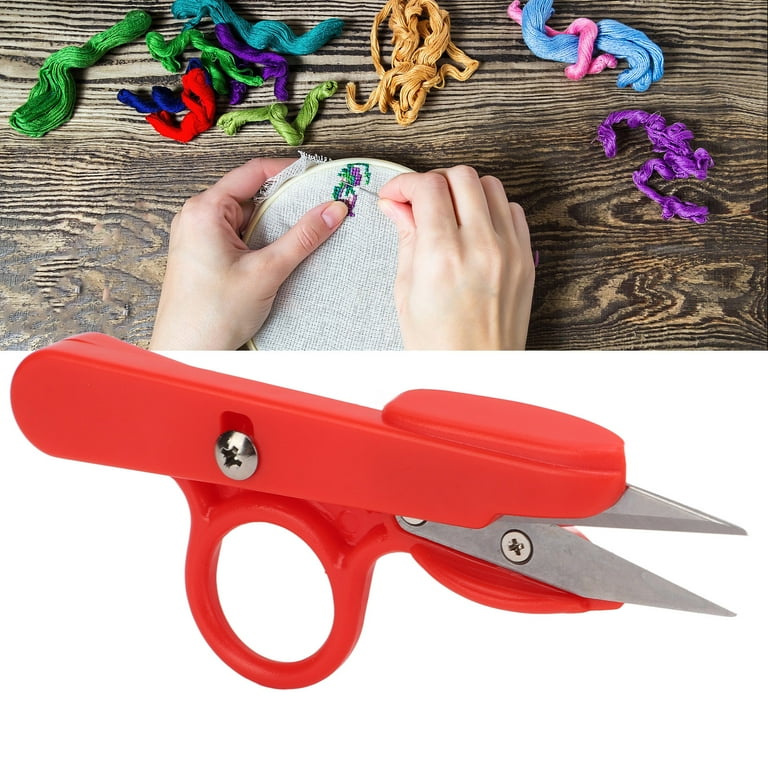 3pcs Thread Snips Stainless Steel Smoothing Easy Cutting Small Fabric  Scissors Sewing Supplies