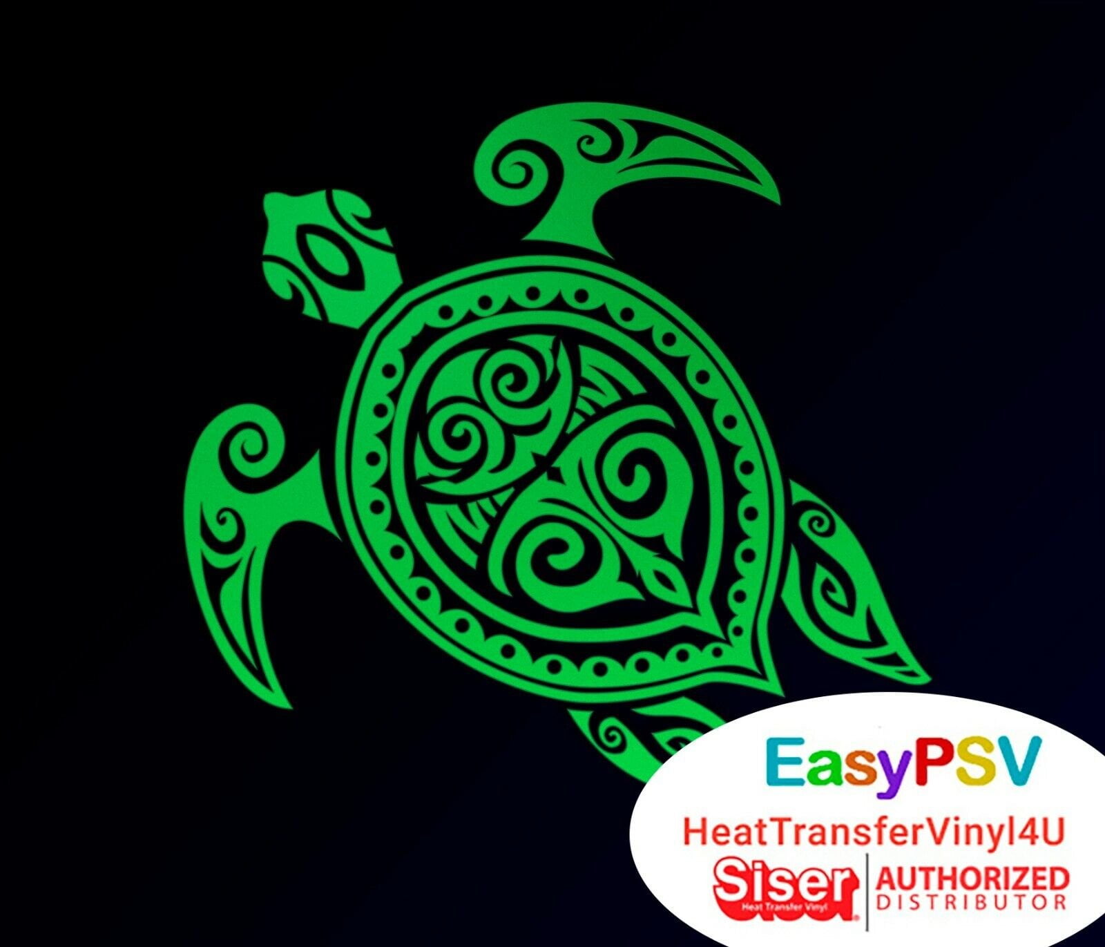 EasyPSV Permanent Glow Adhesive Sign Vinyl 13.5" Width FREE SHIPPING