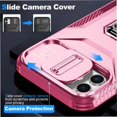 thumbnail image 3 of Funda para GANGXUN iPhone 11 - Soporte metálico, Función magnética, Rosa, 3 of 5