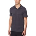 thumbnail image 3 of 32 Degrees Cool Men’s Short Sleeve Stretch Light weight Performance Polo Shirt XL/Black Space Dye, 3 of 4