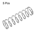 thumbnail image 2 of Unique Bargains 15mmx1.2mmx50mm 304 Stainless Steel Compression Spring 15.7N Load Capacity, 5pcs, 2 of 5