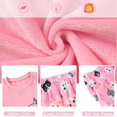 thumbnail image 6 of Aideaone Girls Fleece Pajamas Set Kids Soft Flannel Winter Pjs 2 Piece Size 7-14, 6 of 8
