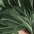 thumbnail image 4 of Topfinel 100% Blackout Luxury Velvet Curtain, 108 Inches Long Rod Pocket Back Thermal Insulated Noise Reduce Curtains for Living room Bedroom, 2 Panels,52 x 108 Inch,Moss Green, 4 of 7