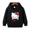 thumbnail image 4 of Ropa de primavera para niños y niñas, sudaderas con capucha y sudaderas de manga larga, Tops con capucha, ropa deportiva de Hello Kitty para niñas de 1 a 8 años, 2024, 4 of 5