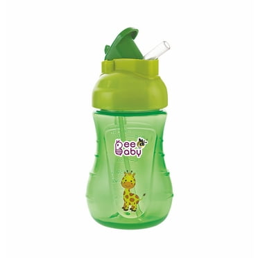 BeeBaby Flippy straw Sippy cup 240ML / 8Oz. -Green