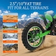 thumbnail image 7 of Fona Dirt Bike,a Gift for Kids Mini Bike with 6-12,49cc 2-Stroke within 25mph,Triple Safety,Green, 7 of 7