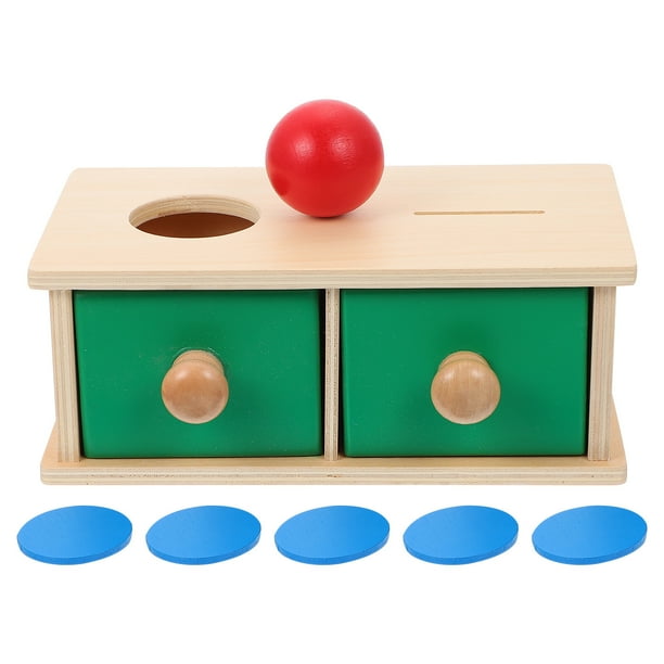 1 juego de juguetes de madera para entrenar la coordinación ojo-mano, juguetes educativos para niños
