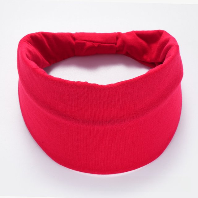 Banda para el cabello de color sólido, banda para el sudor deportiva para yoga, pañuelo para la cabeza
