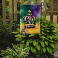thumbnail image 2 of King's Mardi Gras Crown Garden Flag 11.25 in x 15.5 in, 2 of 5