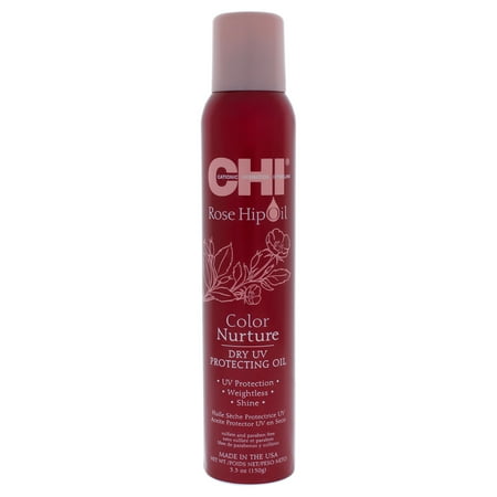 CHI Rose Hip Oil Color Nurture UV Protecting Dry Oil, 5.3 Oz