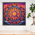 thumbnail image 3 of 2 piezas 5D DIY taladro redondo completo diamante pintura Mandara Kit decoración del hogar FLhrweasw Nuevo, 3 of 9