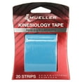 thumbnail image 4 of Mueller Kinesiology Tape, Precut I-Strip Roll, 20 strips, Blue, 4 of 8