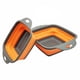 thumbnail image 1 of Piezas Colador plegable Juego de colador de cocina plegable Cestas de filtro de silicona plegables Juego de colador plegable Colador de cocina Cuenco de lavado Ganchos para escurrir fruta-Naranja- brillar Electrónica, 1 of 5
