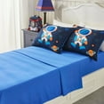 thumbnail image 5 of Seward Park Twin XL Bedding Set with Sheet, Space Rocket, Kids Teen Bed in a Bag, Dorm Comforter Sets, Astronaut Navy 5 Pieces, 5 of 7