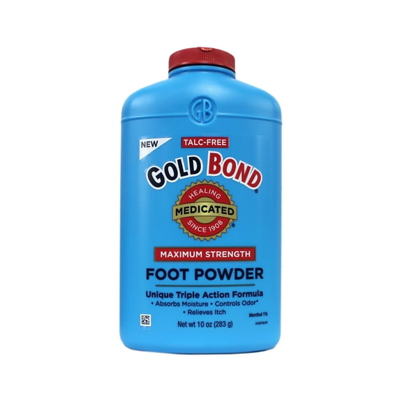 Gold Bond Foot Powder Medicated Maximum Strength 10 oz Each