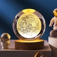 thumbnail image 4 of Lámpara lunar Lámpara de galaxia lunar 16 colores Luz de luna LED 3D, control remoto y táctil Lámpara de lava Luz de noche de luna Regalos para niñas, niños, mujeres, cumpleaños, 4 of 5
