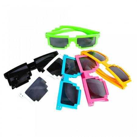 Assorted Color Pixel Sunglasses