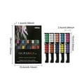 thumbnail image 3 of Festive Fun Hair Chalk Combs, 10 Color Hair Chalk for Girls, Temporary Hair Color Dye, Easy Washable, Skin-Safe Materials, Hairs Color Comb for Christmas Birthday Party Cosplay DIY, 3 of 9