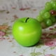 thumbnail image 5 of Accesorios fotográficos de frutas artificiales Haust, manzanas artificiales, decoración para el hogar, bodas y escaparates (verde), 5 of 5