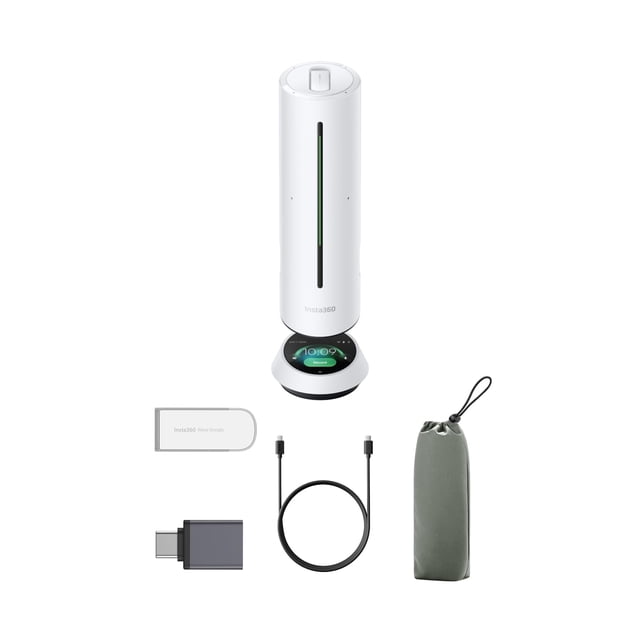 Grabadora de Voz Insta360 Wave AI Altavoz para Conferencias Bluetooth Alcance 5m 32GB
